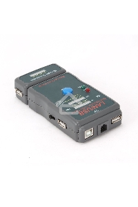 Тестер LAN Cablexpert NCT-2, 100/1000 Base-TX,  для UTP, STP, RJ-11, USB-кабеля 