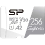 Флеш карта microSD 256GB Silicon Power Superior Pro A2 microSDXC Class 10 UHS-I U3 Colorful 100/80 Mb/s (SD адаптер)