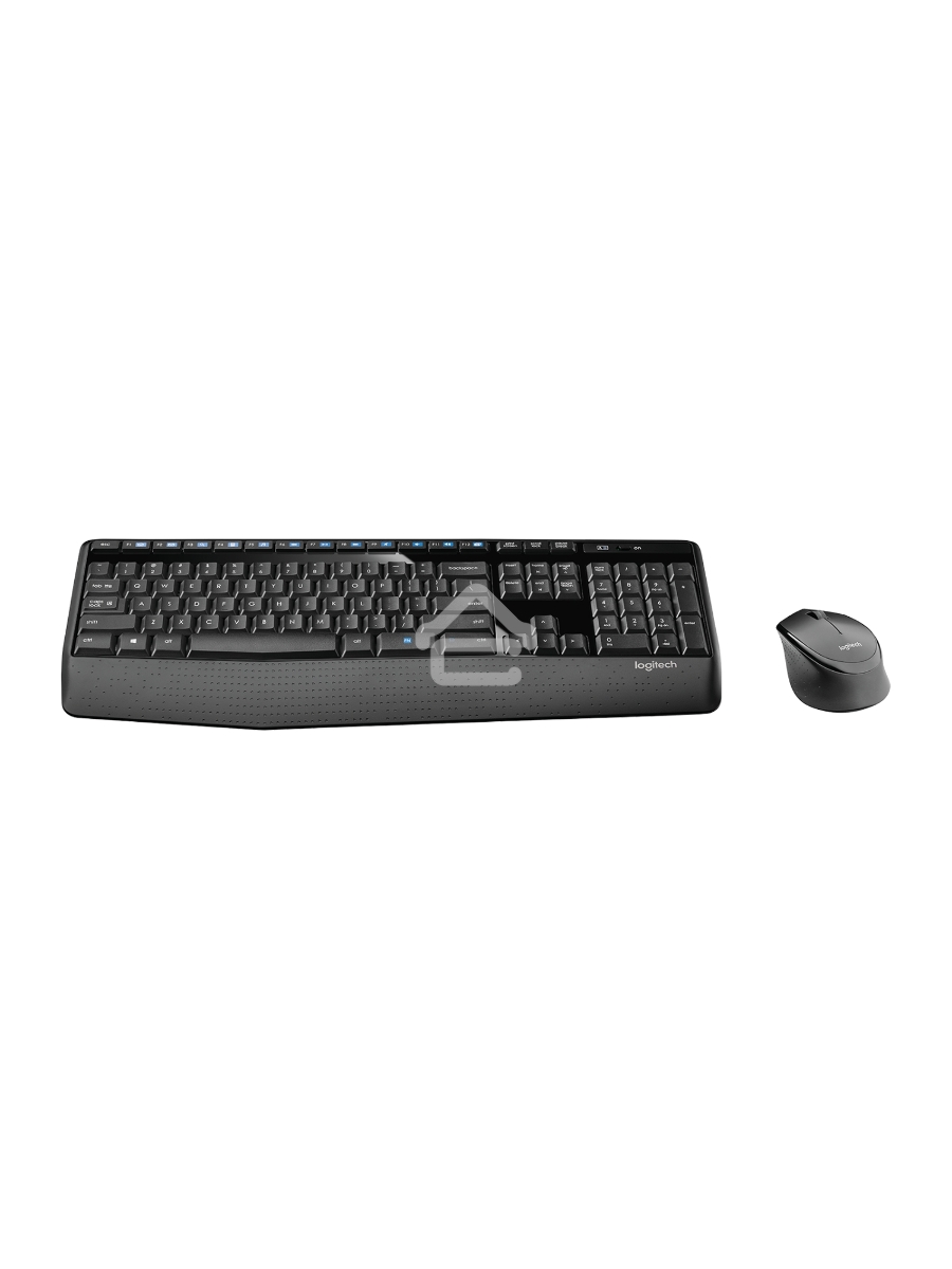 Клавиатура + мышь Logitech MK345 клав:черный мышь:черный USB 2.0 беспроводная Multimedia