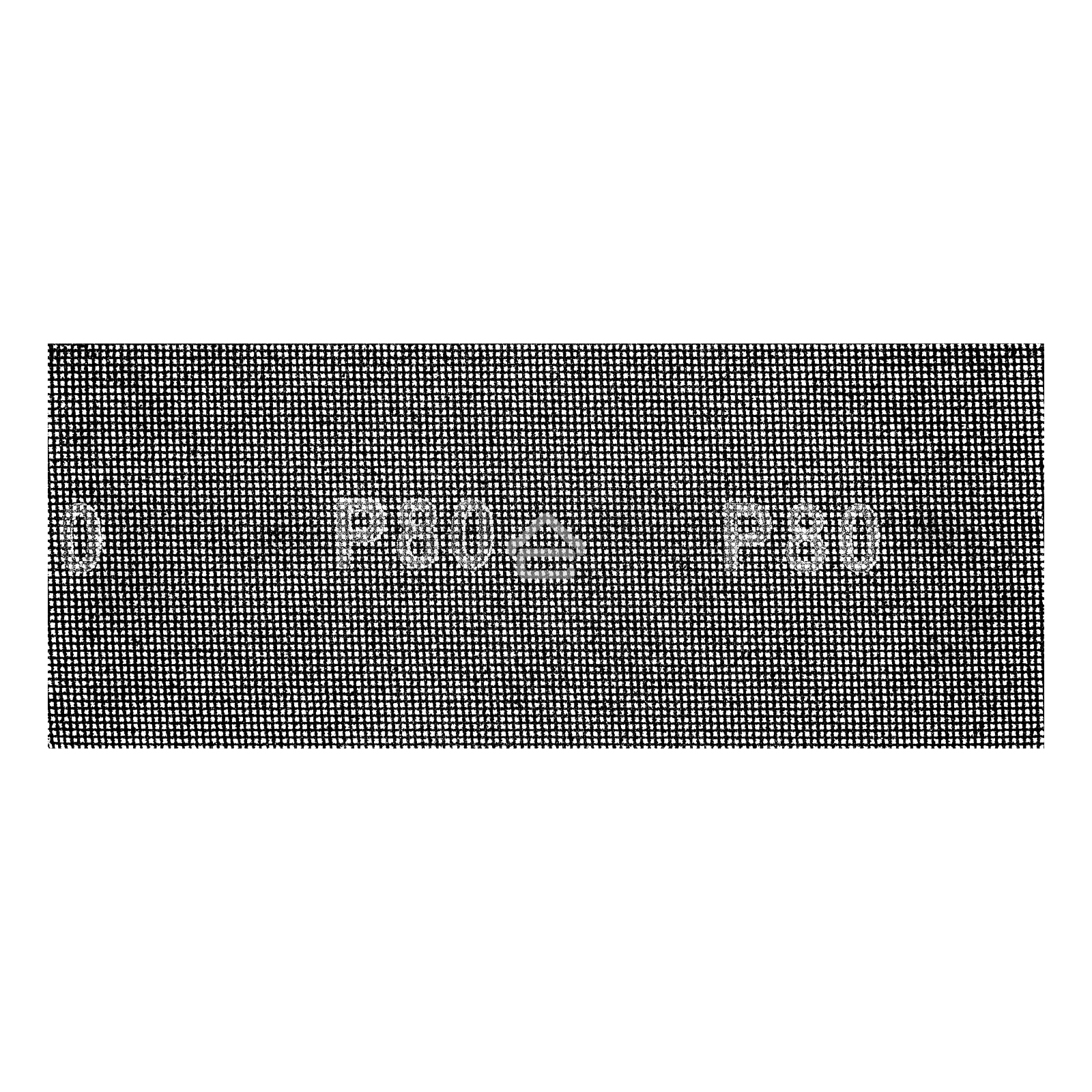 Сетка абразивная Denzel P 80, 115 х 280 мм, 5 шт.