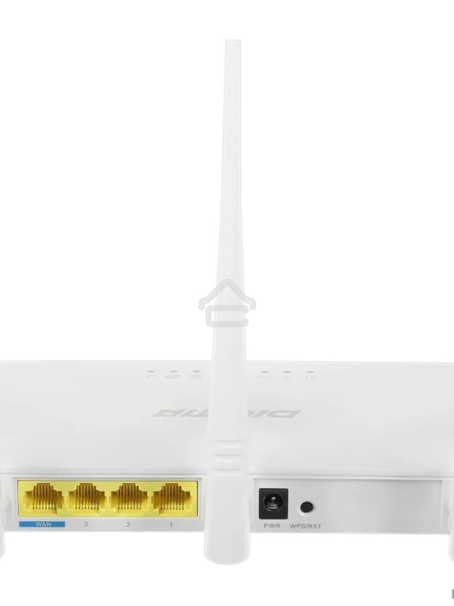 Роутер беспроводной Digma DWR-N302 N300 10/100BASE-TX белый (упак.:1шт)