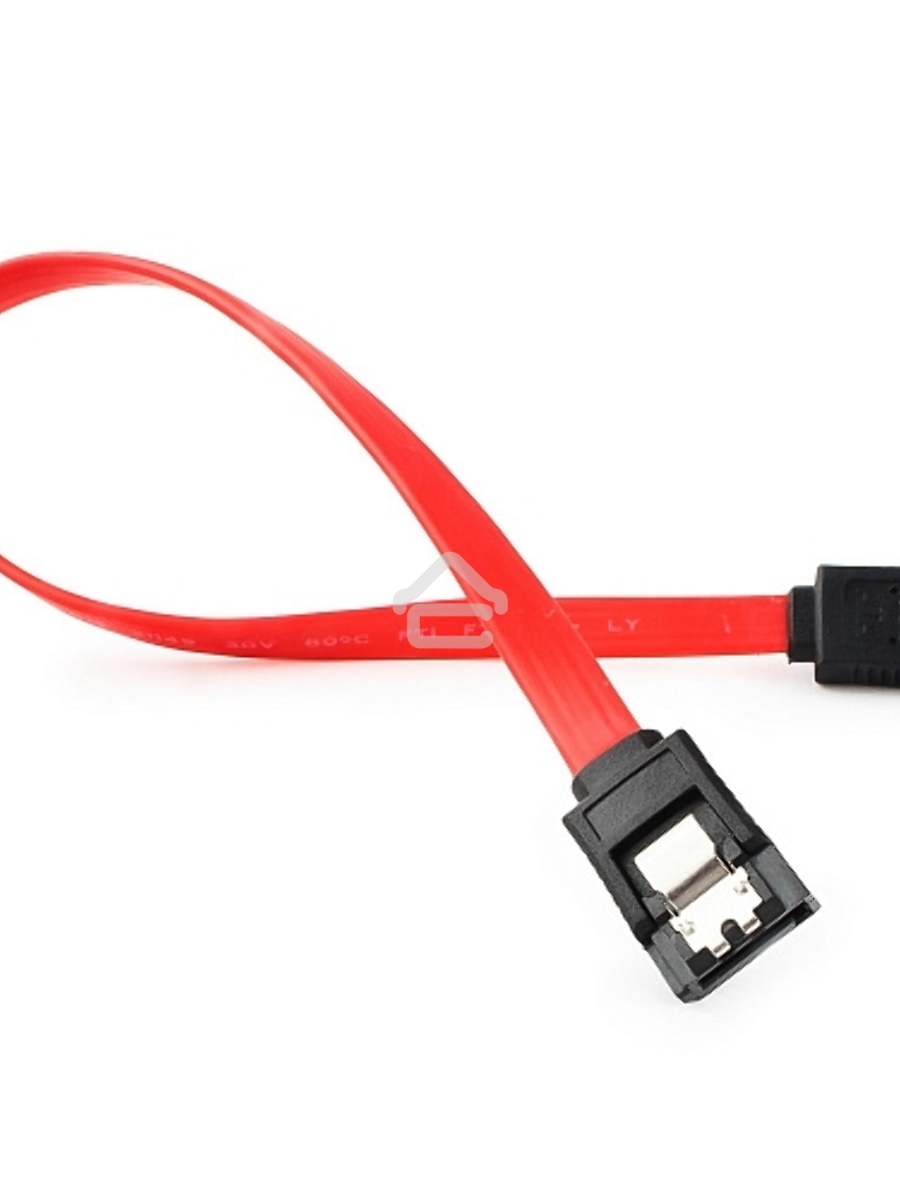 Кабель интерфейсный SATAIII Cablexpert CC-SATAM-DATA-0.3M, 30см, 7pin/7pin, защелка, пакет