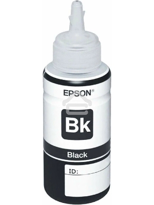 Чернила Epson 673 C13T673198 (аналог C13T67314A) черный 70мл для Epson L800/L810/L850/L1800