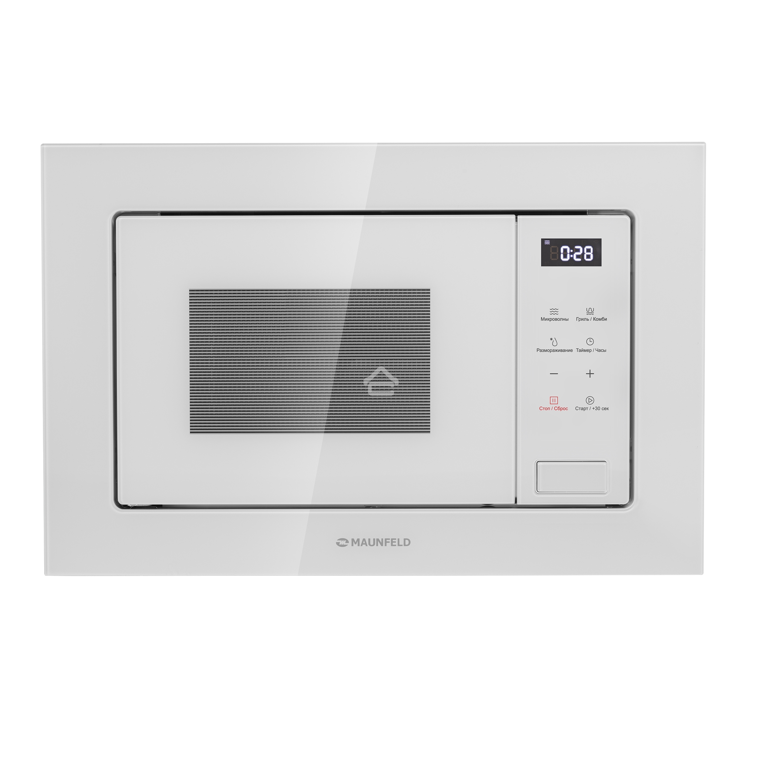 Микроволновая печь встраиваемая Maunfeld MBMO820SGW10