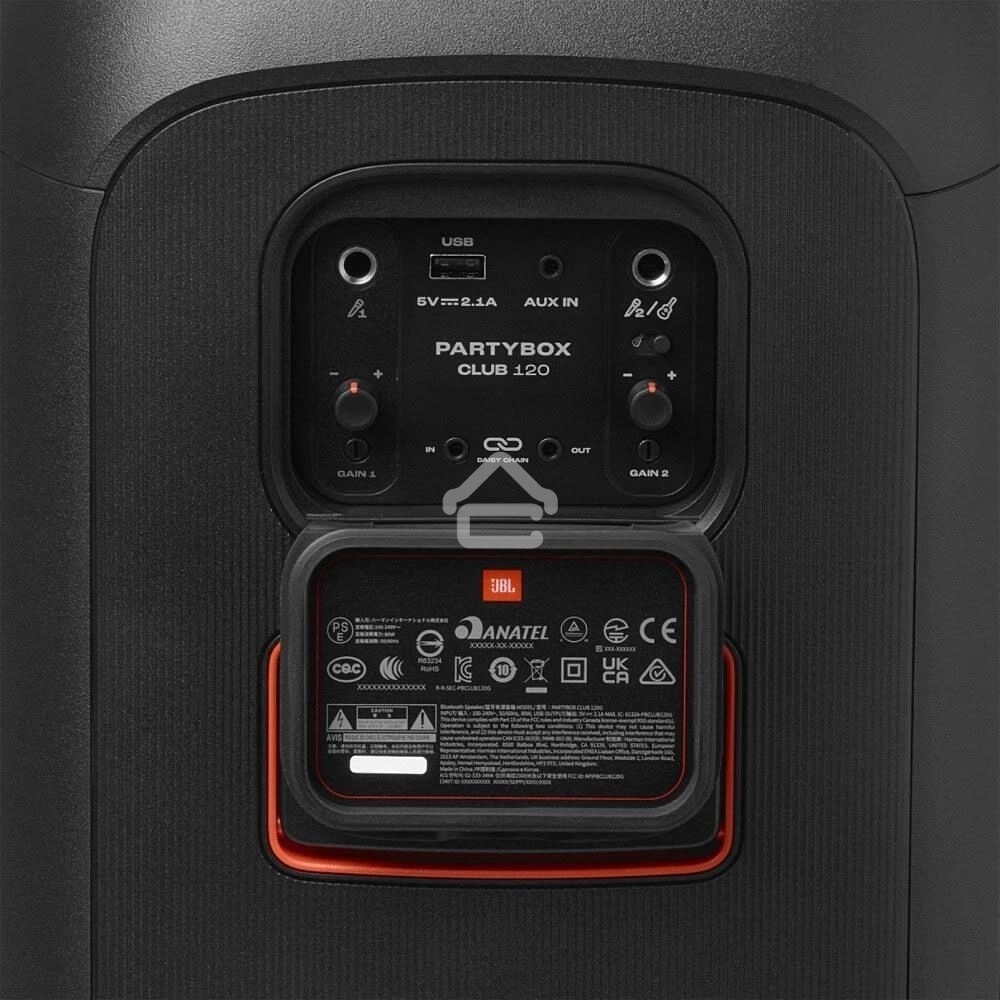 Портативная акустика JBL PartyBox CLub 120  110 Вт  Bluetooth 5