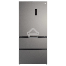 Холодильник Korting KNFF 82535 X нержавеющая сталь трехкамерный 354/186л морозилка снизу