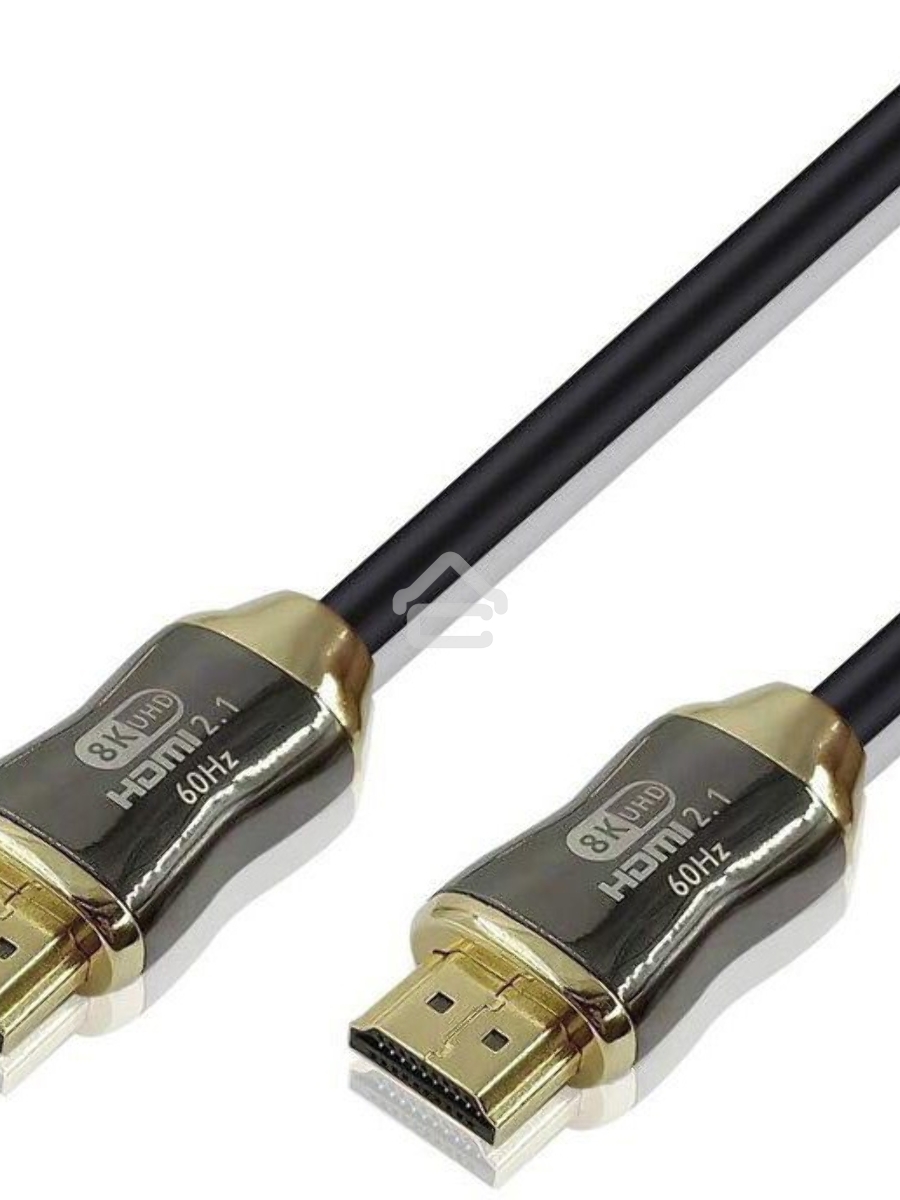 Кабель HDMI 19M/M,ver. 2.1, 8K@60 Hz 2m метал разъемы, нейлоновая оплетка Telecom <TCG300-2M>