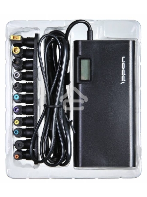 Блок питания Ippon SD90U автоматический 90W 15V-19.5V 10-connectors 1xUSB 2.1A от бытовой электросети LСD индикатор