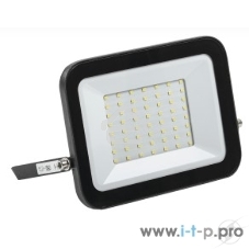Прожектор Iek LPDO601-50-40-K02 СДО 06-50 светодиодный черный IP65 4000 K IEK