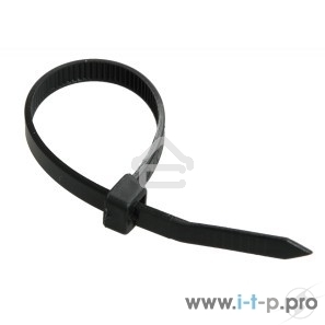 Хомут кабельный 7.6х400 нейл. черный (уп. 100 шт) ИЭК UHH32-D076-400-100