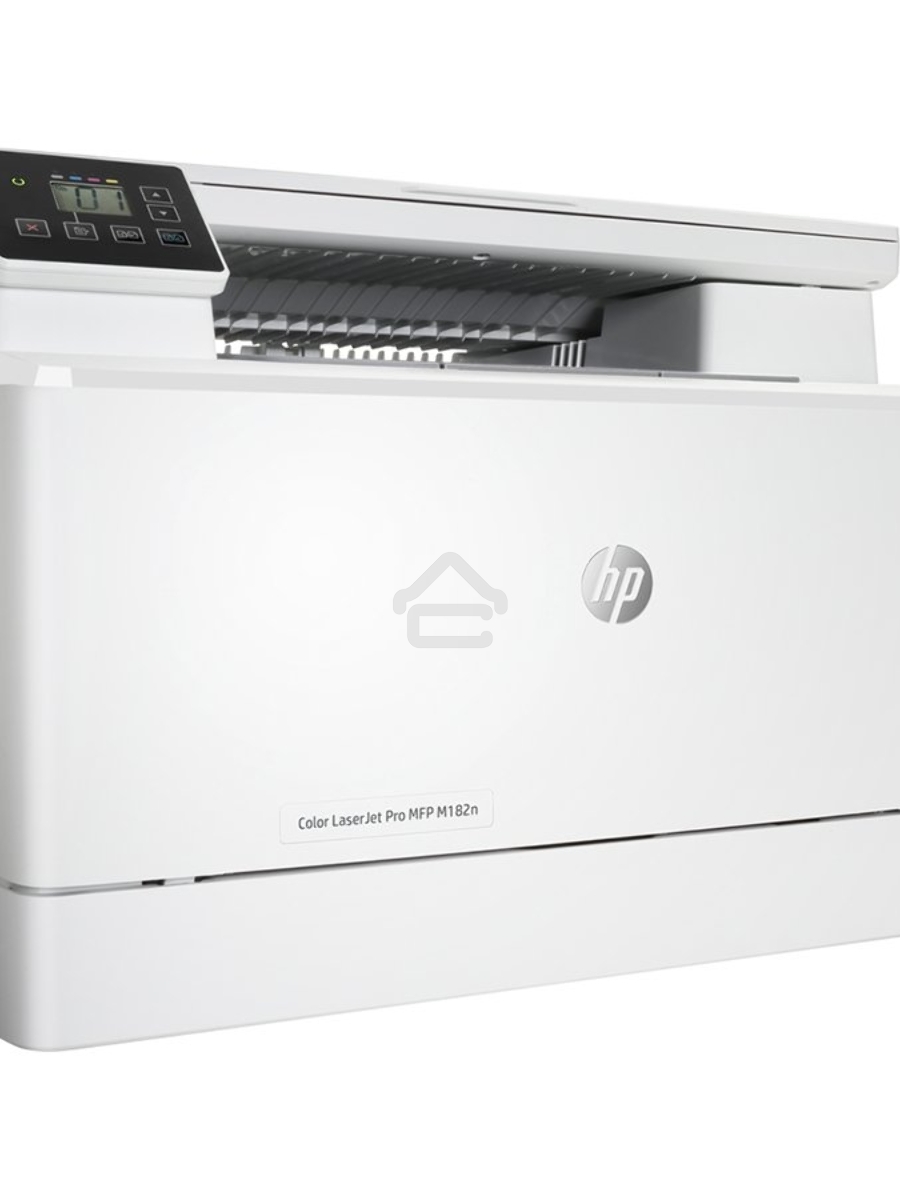 МФУ лазерный HP Color LaserJet Pro MFP M182n (7KW54A), A4, цветной, печ. до 16 стр/мин., 600 x 600 dpi (печать) 1200x1200dpi (скан.), USB, RJ-45, Air Print, Mopria