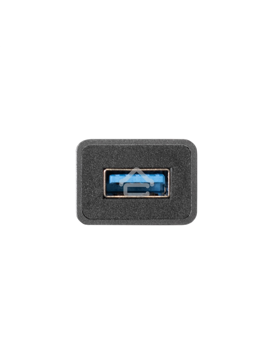 Хаб USB (концентратор) ExeGate DUB-4TC (кабель-адаптер USB Type C --> 4xUSB3.0, Plug&Play, серебристый)