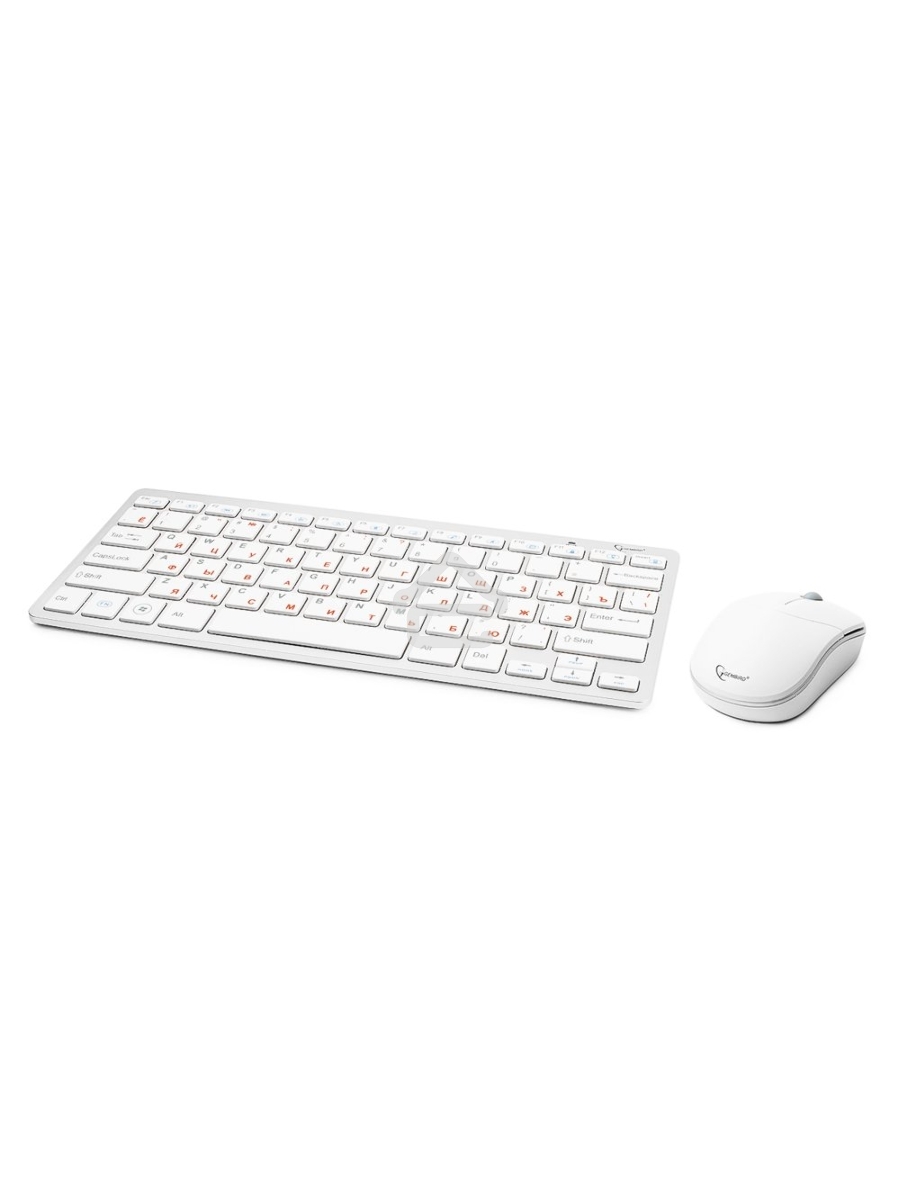 Клавиатура+мышь Gembird KBS-7001-RU {Wireless, ноутбучн. механизм клавиш 2.4ГГц/10м, мини-приемник- USB}