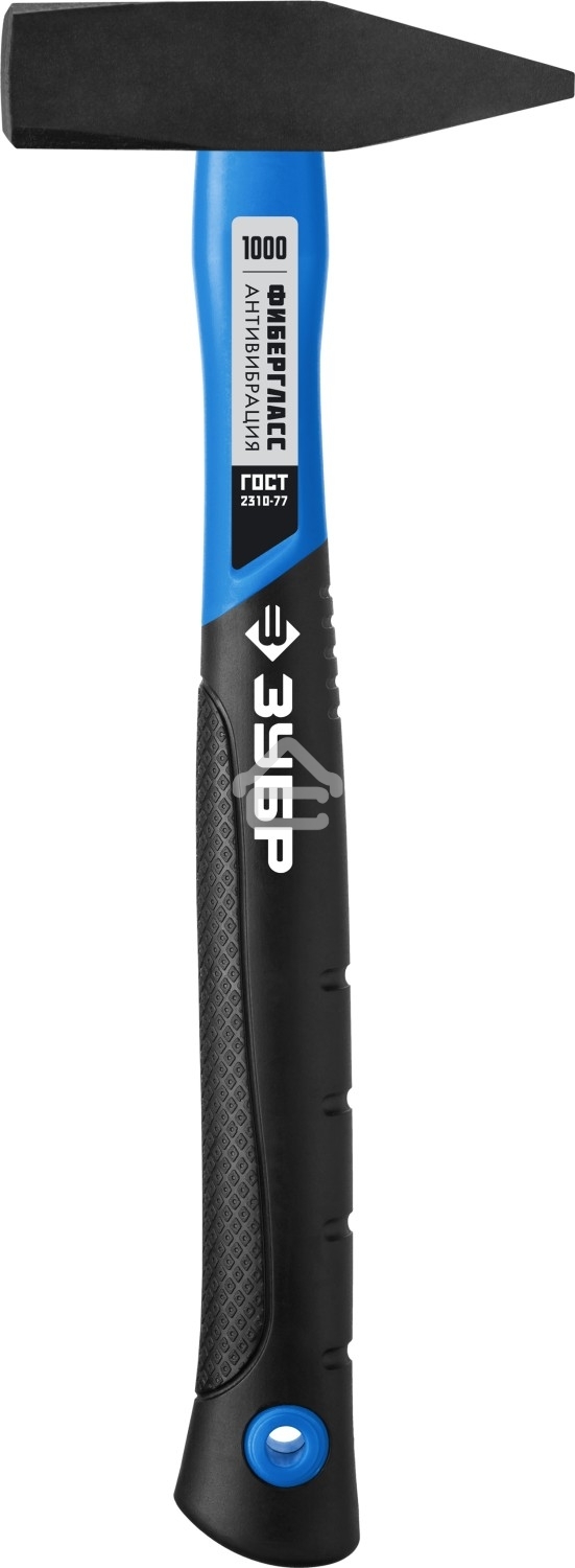 Молоток слесарный Зубр Фибергласс 20020-10_z01 1000 г с фиберглассовой рукояткой