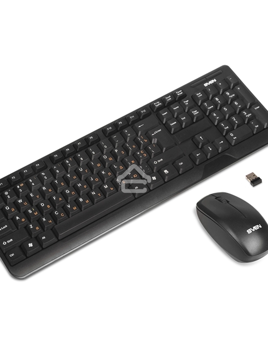 Клавиатура + мышь Sven Comfort 3300 Wireless Беспроводной SV-03103300WB
