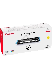 Картридж лазерный Canon 707Y (9421A004) желтый (2000 стр.) для LBP 5000/5100