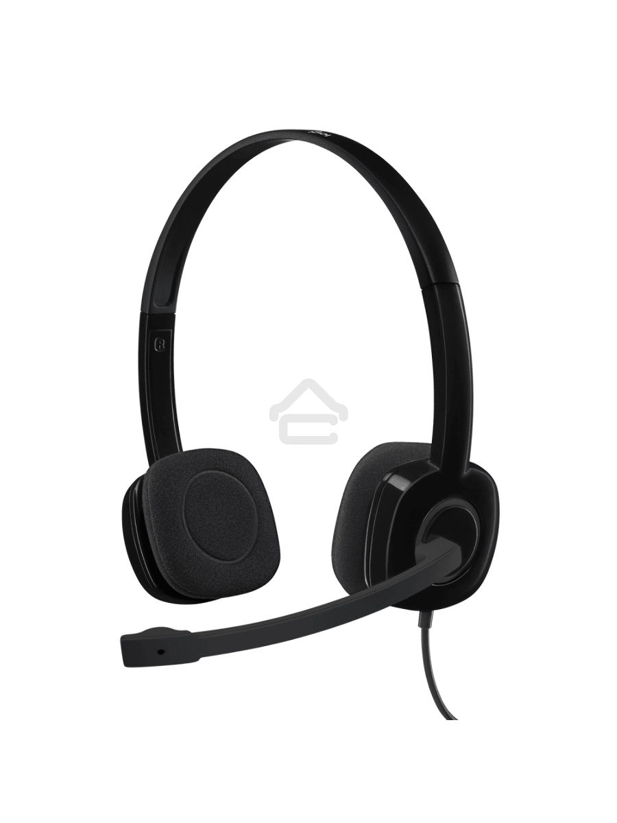 Наушники Logitech Headset H151 Stereo черный