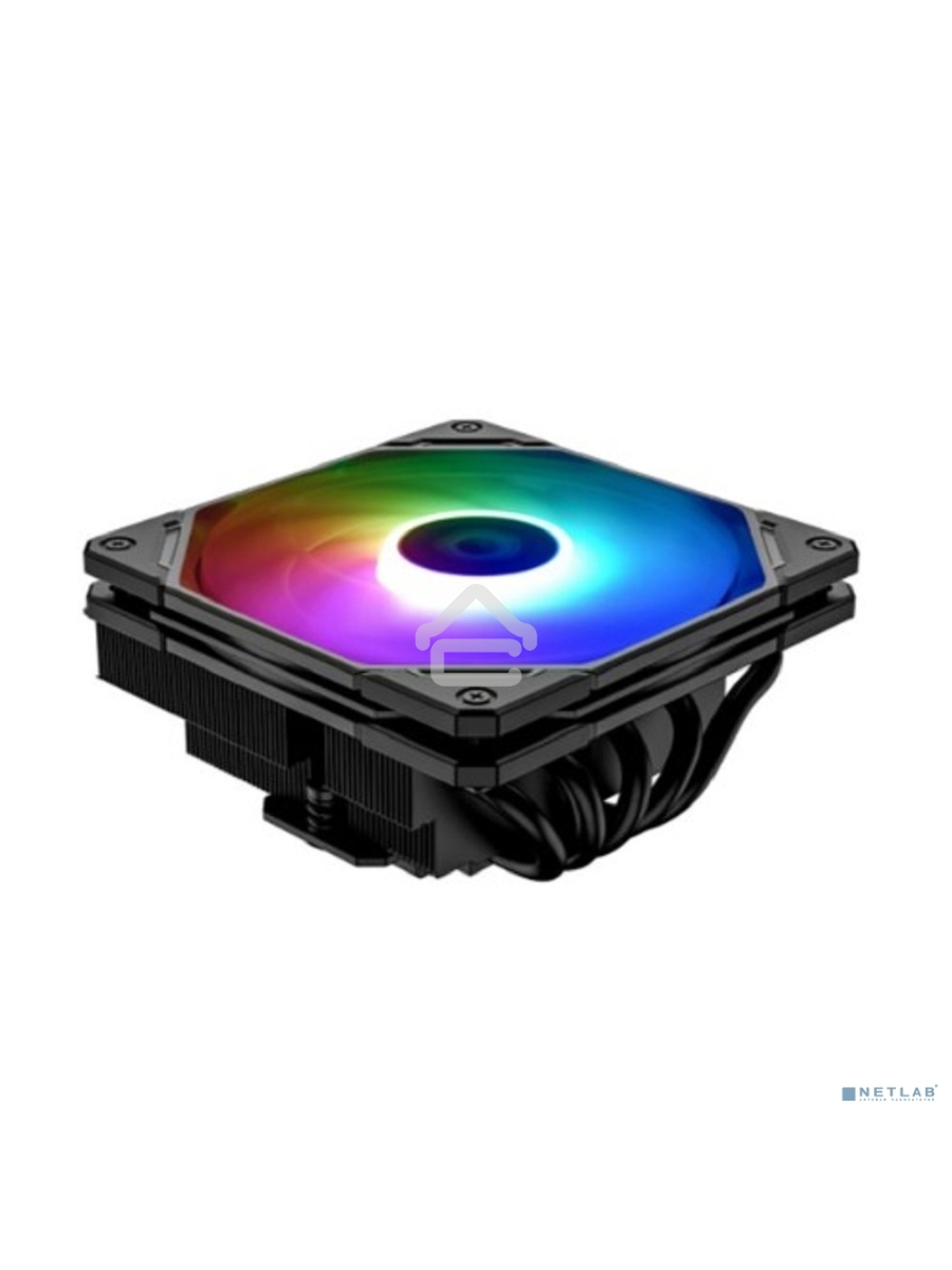 Кулер ID-COOLING IS-55 ARGB черный 120мм алюминий+медь 2000rpm 31.5db 4-pin 125W 55мм