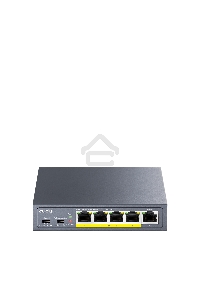 Коммутатор Cudy GS1005P (L2) 5x1Гбит/с 5PoE 60W неуправляемый