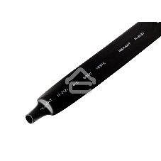 Термоусаживаемая трубка Rexant 18,0/9,0 мм, черная, упаковка 50 шт. по 1 м