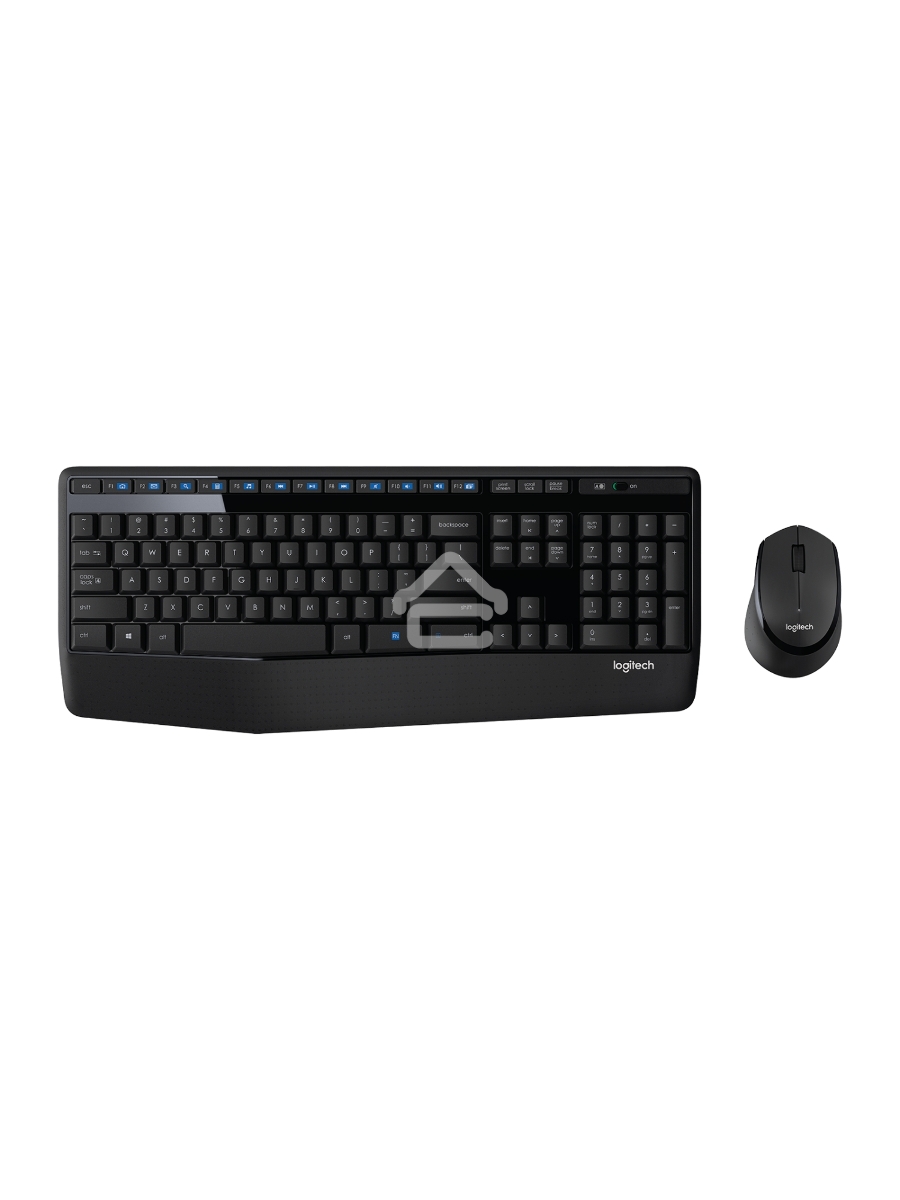 Клавиатура + мышь Logitech MK345 клав:черный мышь:черный USB 2.0 беспроводная Multimedia