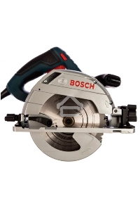 Пила циркулярная BOSCH GKS 55+ GCE (0.601.682.100)  1350Вт 2100-4700об/мин 90°/45°- 63/47мм 3.8кг