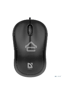 Мышь проводная Defender Patch MS-759 черный, 1000 dpi, USB, кнопки - 3