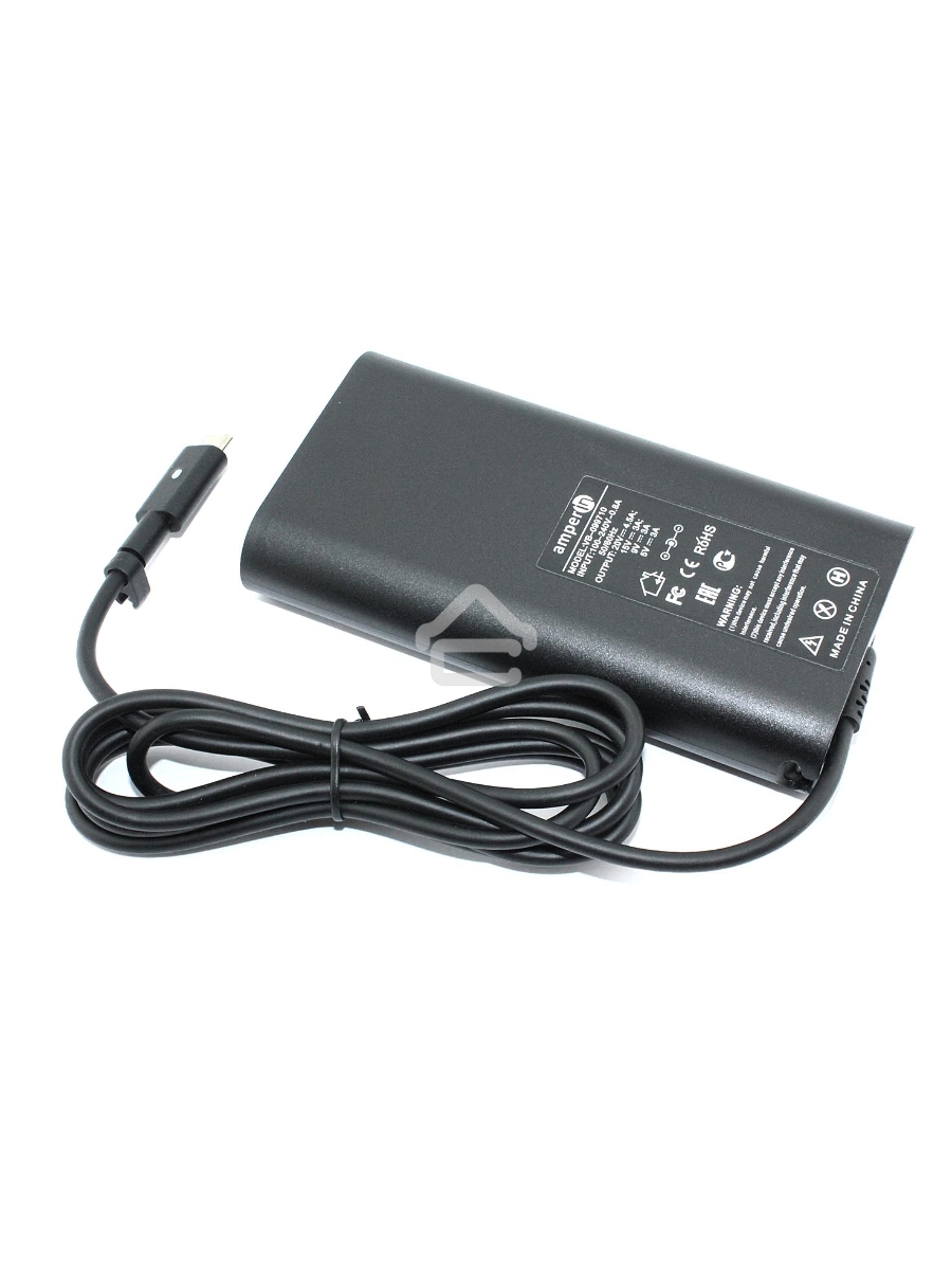 Блок питания (сетевой адаптер) Amperin 5V 3A - 20V 4.5A 90W Type-C, тонкий корпус