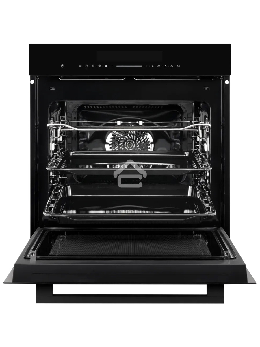 Встраиваемый духовой шкаф Kuppersberg HK 616 Black ШхВхГ: 59.5х59.6х56.5 см, 72 л, гидролизная очистка, черный цвет