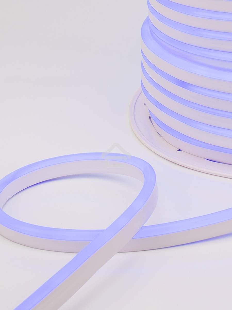Гибкий неон LED SMD 8х16 мм, синий, 120 LED/м