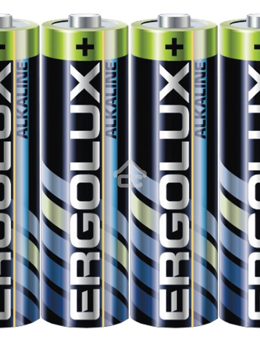 Батарея Ergolux Alkaline LR6 SR4 AA 2800mAh (4шт) спайка
