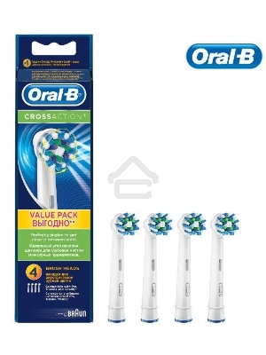 Насадка для зубной щетки ORAL-B EB50-4 WHITE