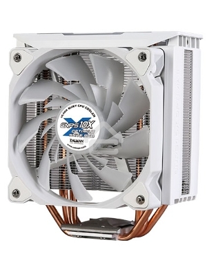 Кулер для процессора Zalman CNPS10X OPTIMA II RGB белый, 120 мм, алюминий/медь, 1500 об/мин, 27 дБ, 4 pin, 180 Вт, 158 мм