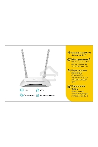 Роутер беспроводной TP-Link TL-WR840N N300 10/100BASE-TX белый