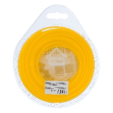 Леска для триммера Denzel квадрат 3 мм х 15 м, блистер FLEX CORD 96117