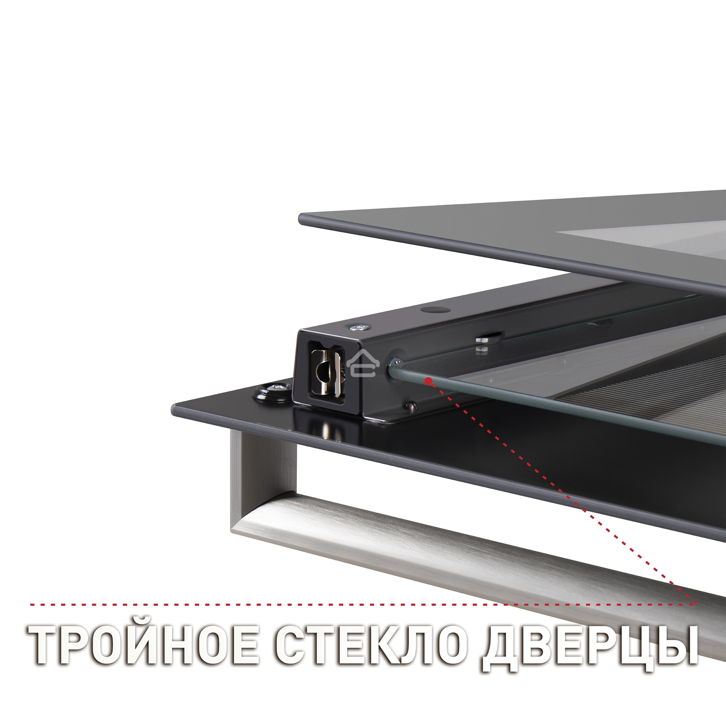 Шкаф духовой газовый Maunfeld MGOG.673B, встраиваемый