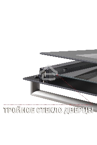 Шкаф духовой газовый Maunfeld MGOG.673B, встраиваемый