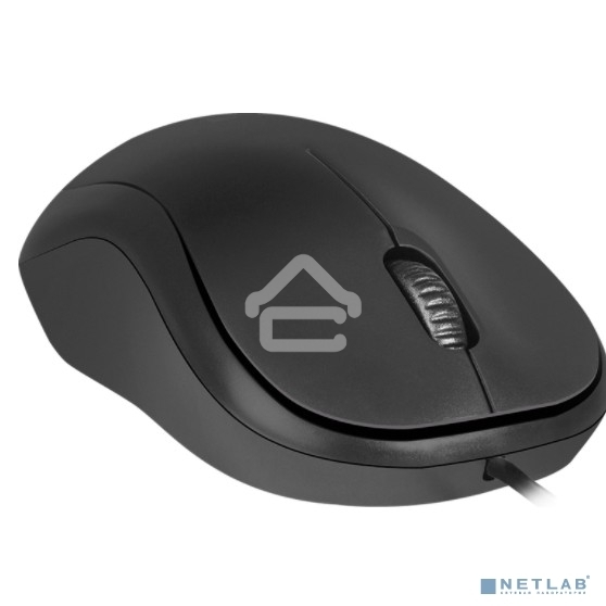 Мышь проводная Defender Patch MS-759 черный, 1000 dpi, USB, кнопки - 3