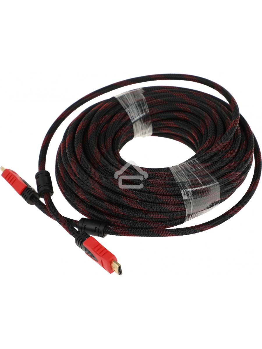 Кабель соединительный аудио-видео Premier 5-813R HDMI (m)/HDMI (m) 20м. феррит.кольца черный/красный (5-813R 20.0)