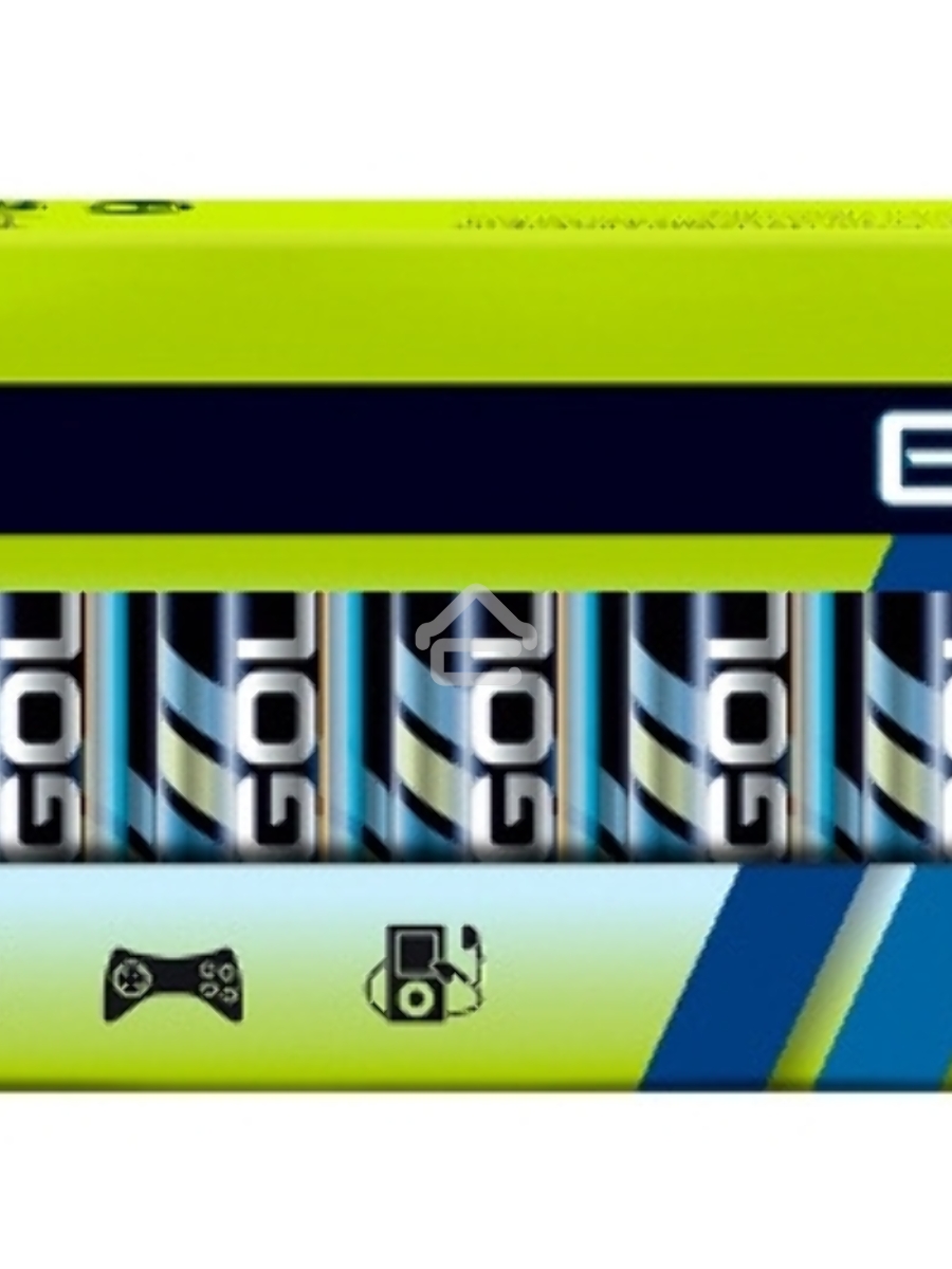 Батарея Ergolux Alkaline LR03 BP-12 AAA 1250mAh (12шт) коробка