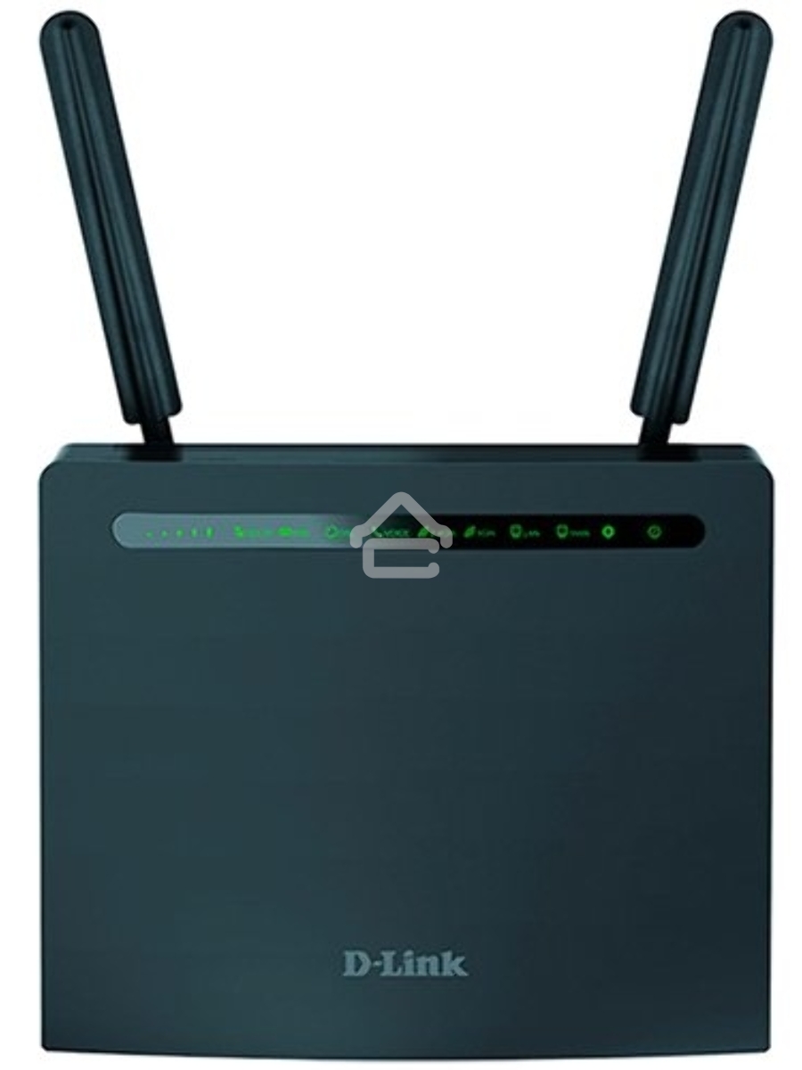 Беспроводной двухдиапазонный маршрутизатор/роутер D-Link DWR-980/4HDA1E AC1200 с поддержкой 4G LTE и VDSL2, с портами Gigabit Ethernet и 2 FXS-