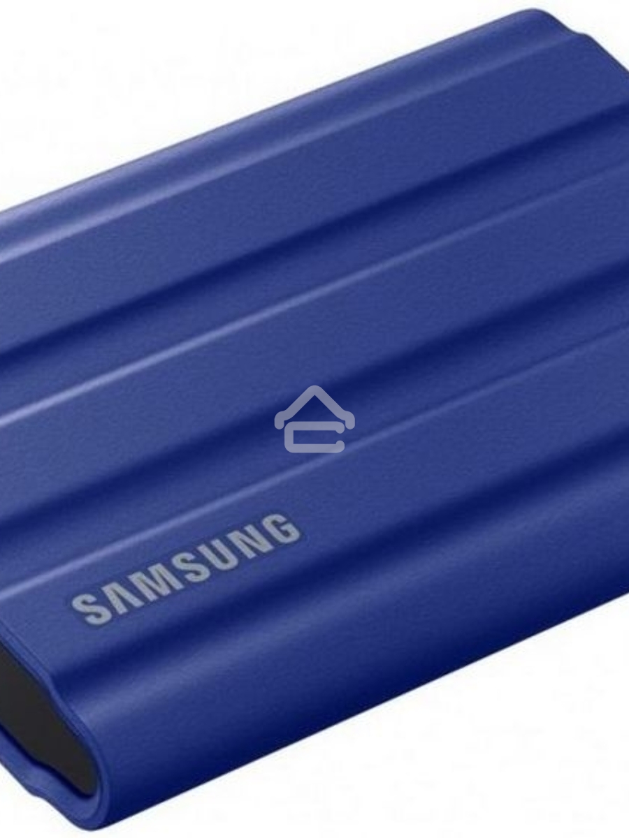 Накопитель SSD Samsung T7 Shield MU-PE1T0R/WW, USB3.2, 1ТБ, синий