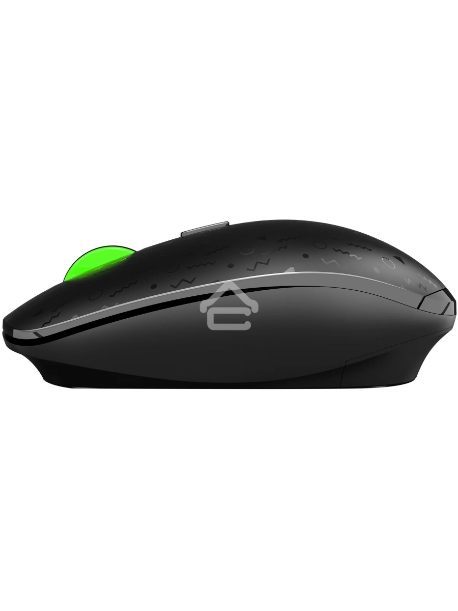 Мышь беспроводная Acer OMR307 черный, 1600 dpi, радиоканал, USB, кнопки - 4