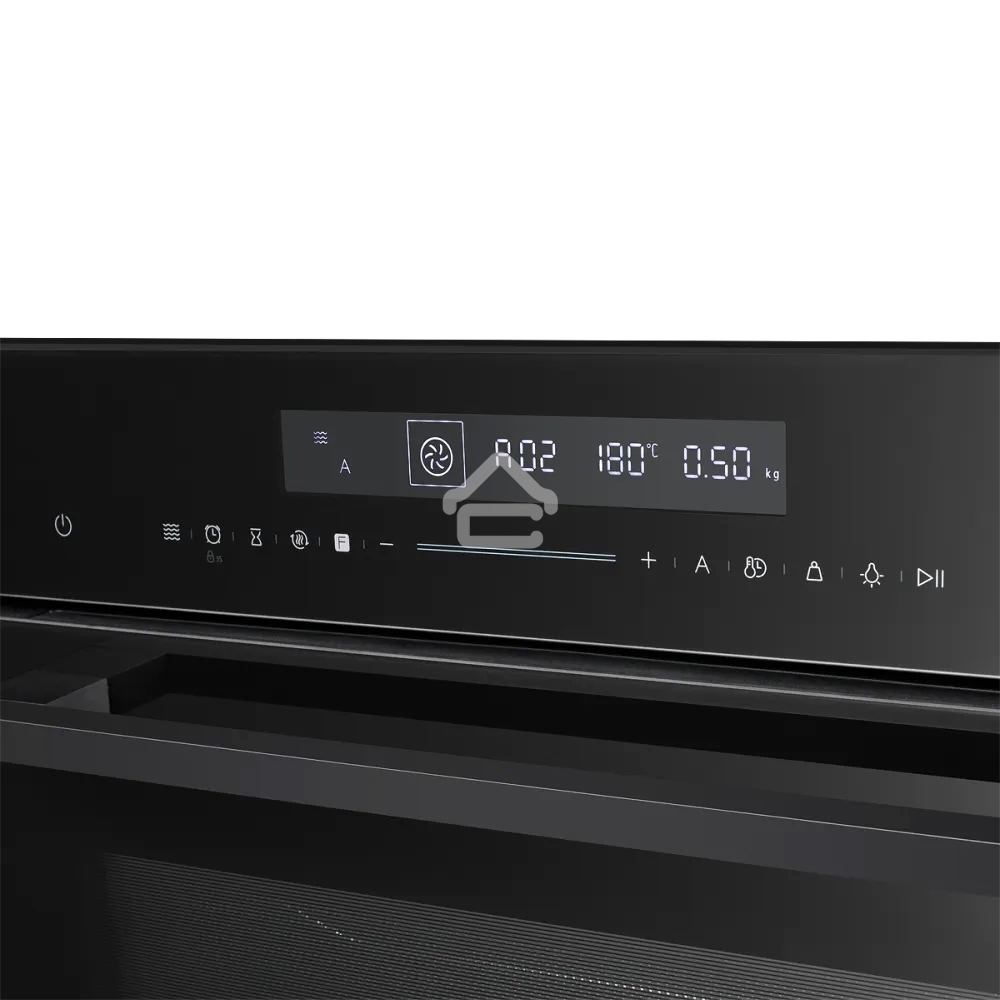 Встраиваемый духовой шкаф Kuppersberg HK 616 Black ШхВхГ: 59.5х59.6х56.5 см, 72 л, гидролизная очистка, черный