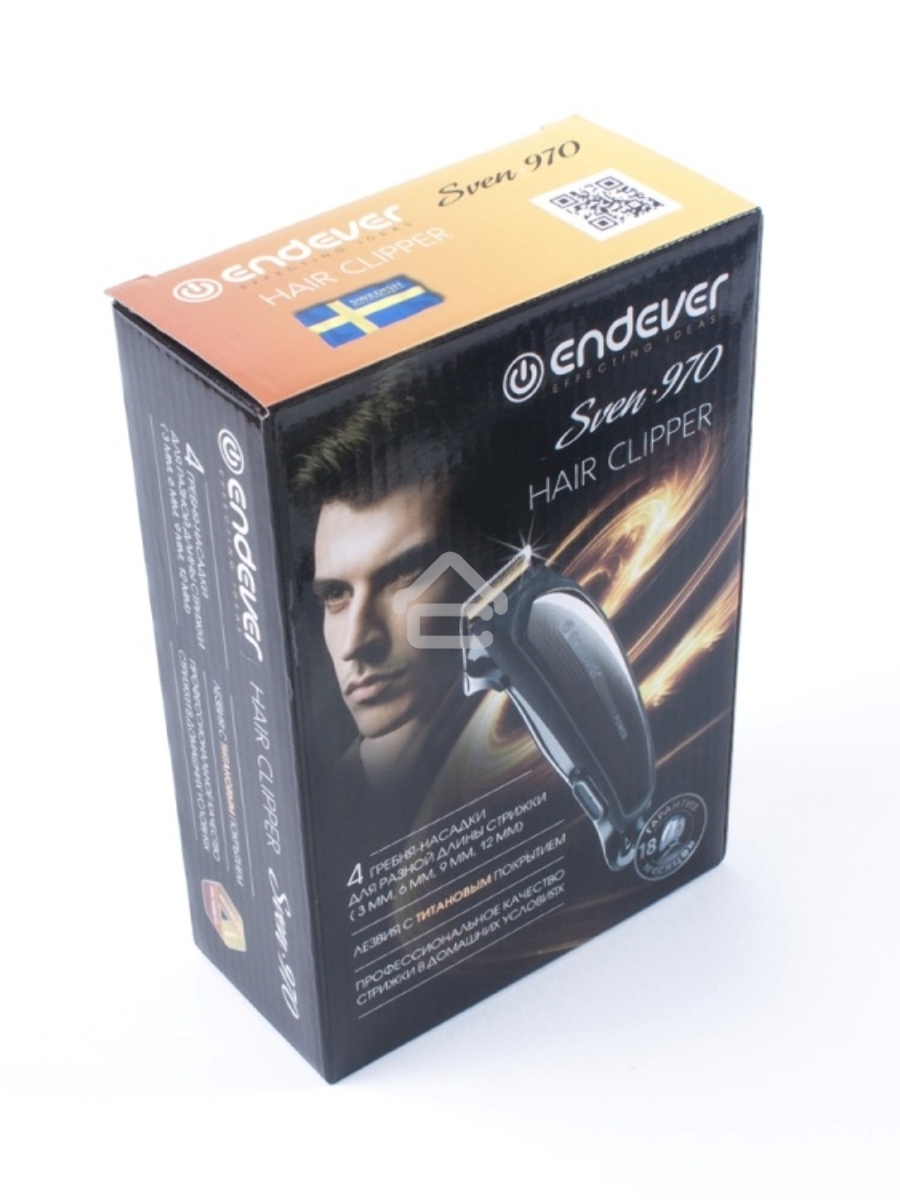 Машинка для стрижки Endever Sven 970, чёрный