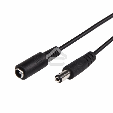 Удлинитель кабеля питания гнездо-штекер (2,1х5,5 мм) 1,5 м Rexant