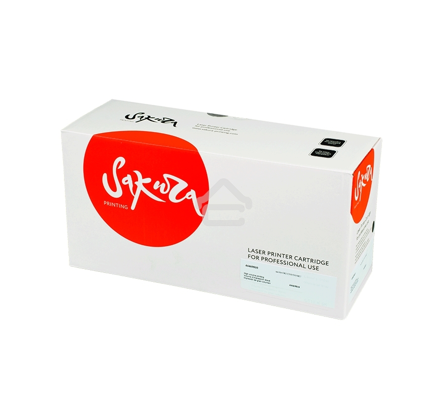 Картридж Sakura 44469810 для OKI C510/530/MC561, черный, 5000 к.