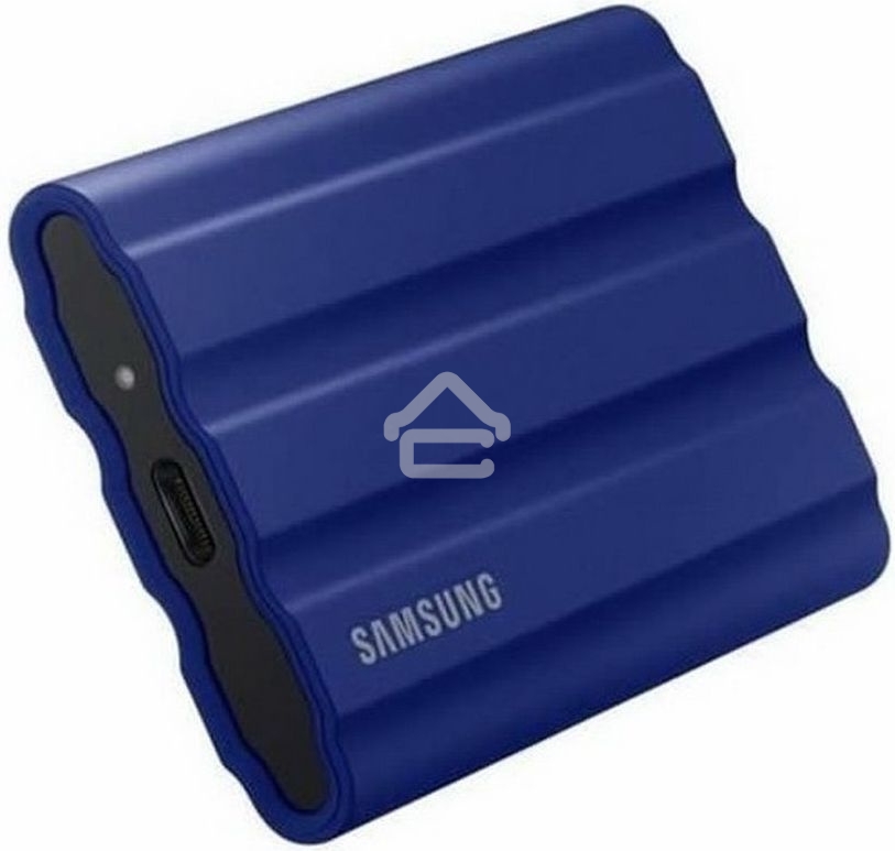 Накопитель SSD Samsung T7 Shield MU-PE1T0R/WW, USB3.2, 1ТБ, синий