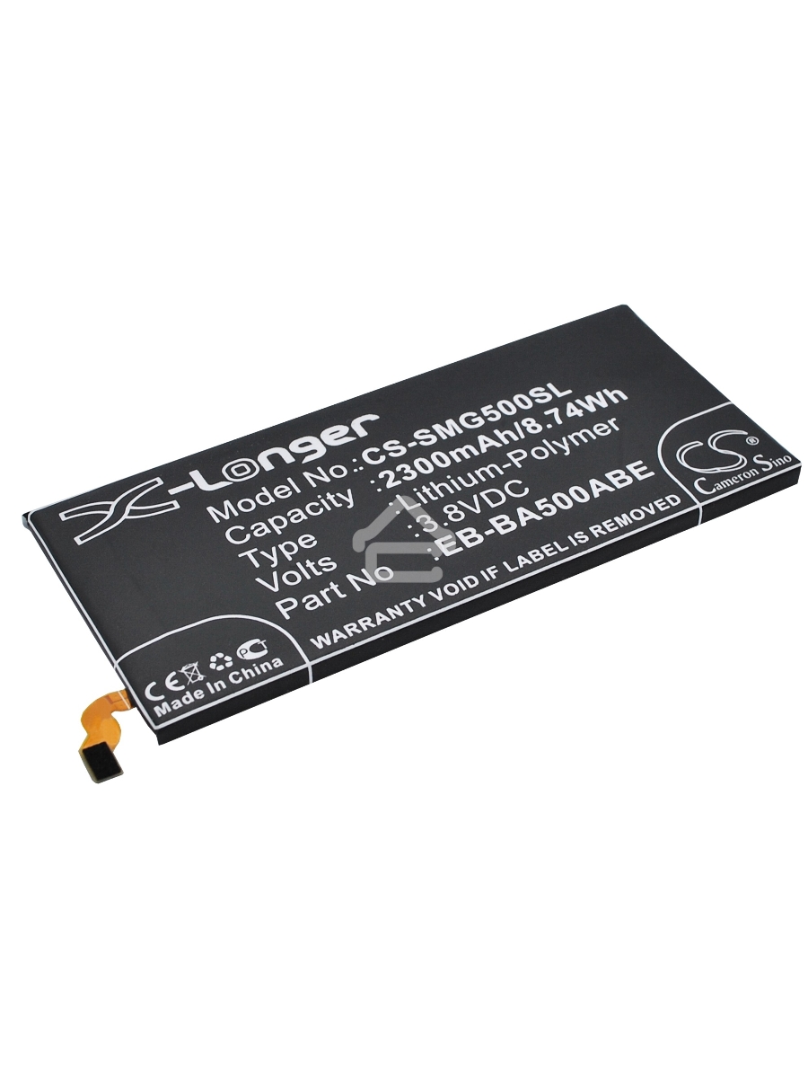 Аккумулятор CameronSinoCS-SMG500SL EB-BA500ABE для Samsung Galaxy A5 SM-A500F 3.8V / 2300mAh / 8.74Wh