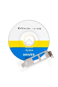 Сетевой адаптер ExeGate EXE-562 (PCI-E x1 v2.0, 2xRJ45, UTP 10/100/1000Mbps, Realtek Chipset RTL8111F)